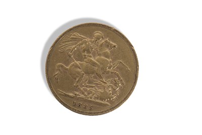 Lot 338 - Victorian sovereign dated 1885