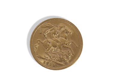 Lot 340 - George V sovereign dated 1911