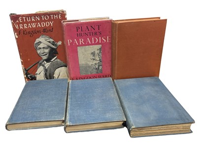 Lot 567 - F KINGDON-WARD: 6 Titles: RETURN TO THE...