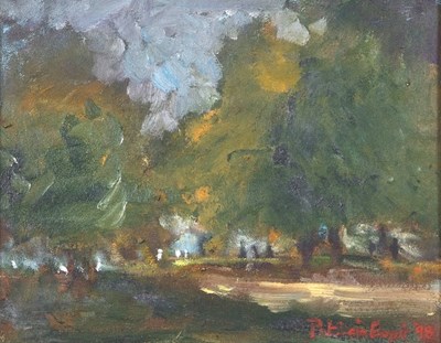 Lot 87 - Patricia Espir (British, 1934–1999) "Night...