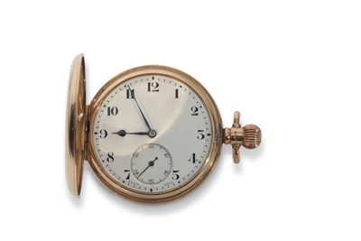 Lot 350 - Gents first quarter of 20th century 9ct gold...