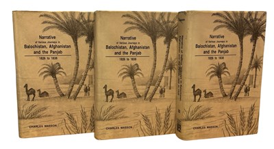 Lot 568 - CHARLES MASSON: NARRATIVE OF VARIOUS JOURNEYS...