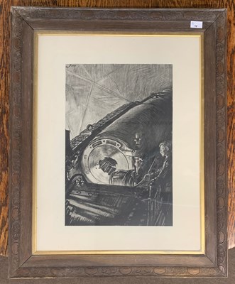 Lot 12 - Muirhead Bone (1876-1953), "Night Work on the...