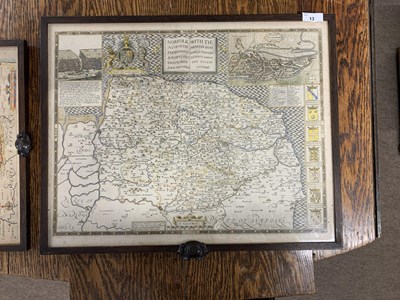Lot 13 - Christopher Saxton (1540-1610), Norfolk, 1549,...