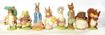 Lot 270 - Group of Beswick Beatrix Potter Limited Edition Figures 1997/9