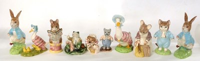 Lot 282 - Beswick Beatrix Potter BP7 and Limited Edition Figures