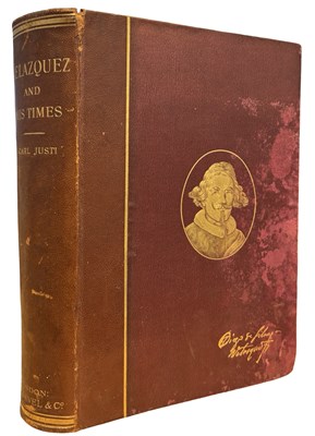 Lot 698 - CARL JUSTI: DIEGO VELAZQUEZ AND HIS TIMES,...