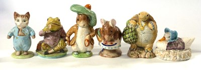 Lot 400 - Beswick Beatrrix Potter Figures: BP3a/3b backstamps