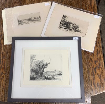 Lot 19 - Rembrandt Van Rijn (Dutch, 1606-1669), Vue...