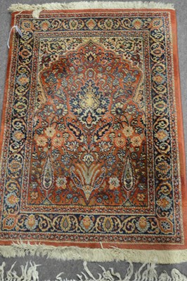 Lot 556 - A small 20th Century Middle Eastern Schirwan...