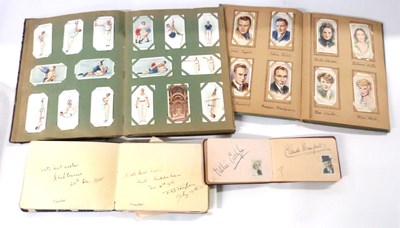 Lot 406 - Two Autograph Albums; Mainly Cinema & Theatre 1930/50s