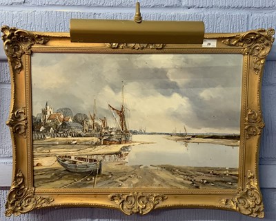 Lot 28 - John Sutton (b.1935), 'Winter Afternoon Waldon'...