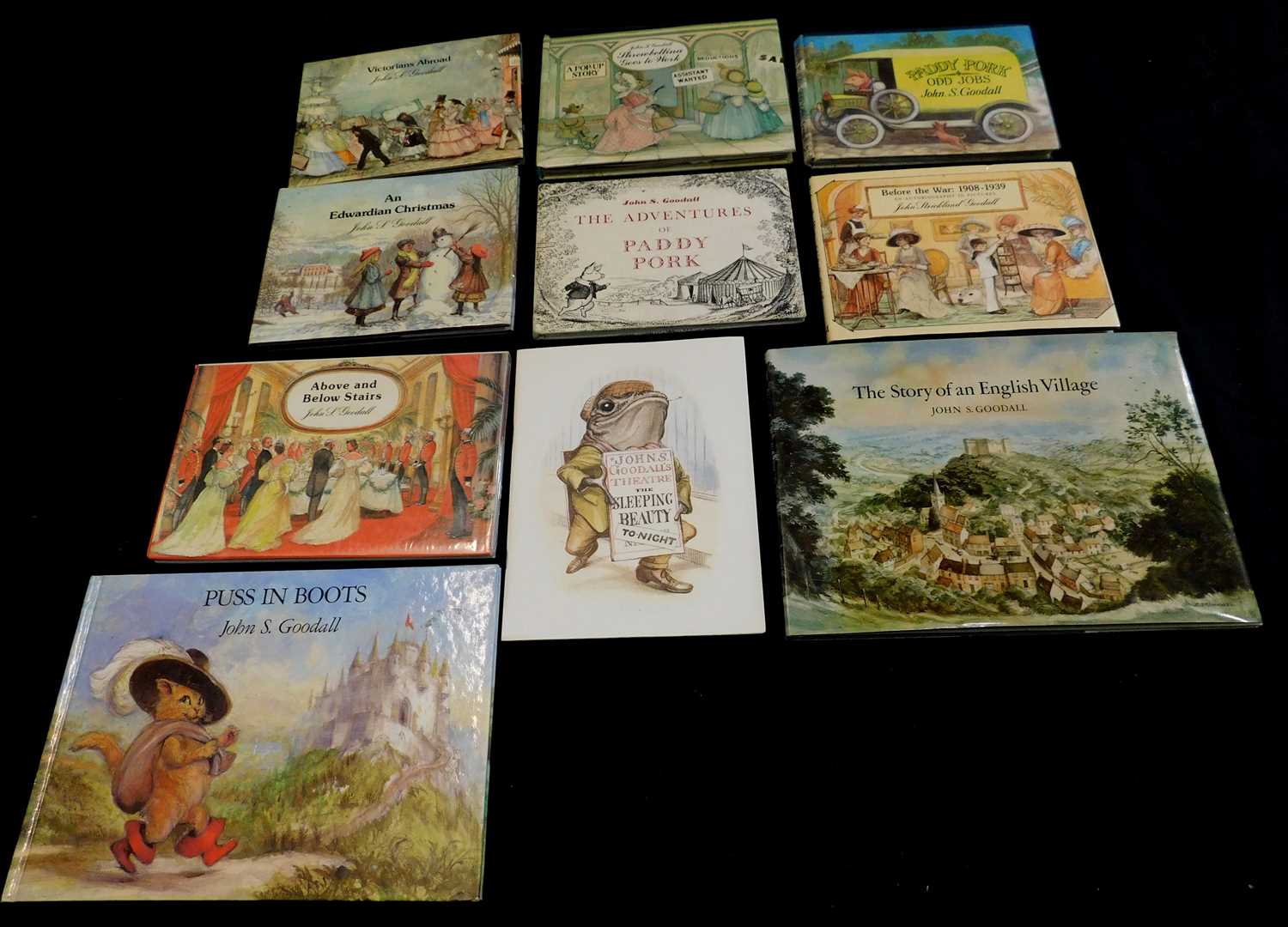 Lot 5 - JOHN STRICKLAND GOODALL: 10 titles: THE...