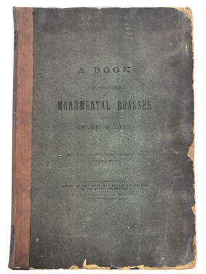 Lot 1018 - The Rev. W. F. Creeny A Book of Fac-Similes of...