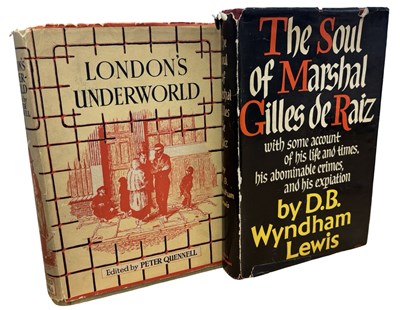 Lot 205 - MURDER AND MAYHEM! 2 Titles: PETER QUENNELL...
