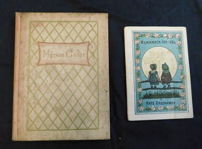 Lot 21 - KATE GREENAWAY: 2 titles: MOTHER GOOSE, London...