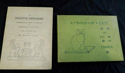 Lot 37 - LADY JULIA CHARLOTTE CHANCE: A BOOK OF CATS...,...