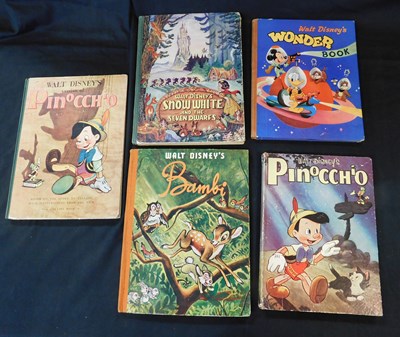 Lot 35 - WALT DISNEY: 5 titles: WALT DISNEY'S VERSION...
