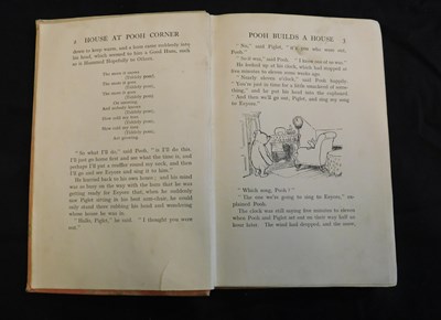 Lot 59 - ALAN ALEXANDER MILNE: THE HOUSE AT POOH CORNER,...