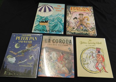 Lot 76 - SIR JAMES MATTHEW BARRIE: 2 titles: PETER PAN...