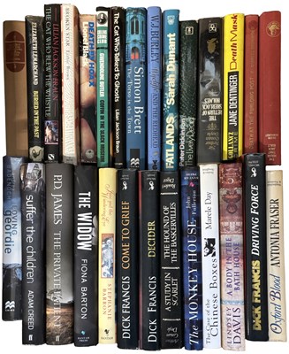 Lot 870 - ONE BOX: Mixed contemporary crime fiction