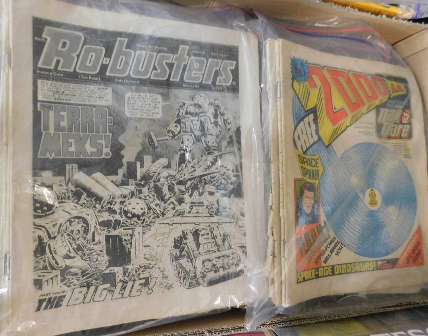 Lot 102 - Box: good quantity 2000 AD, Star Lord, Tornado...