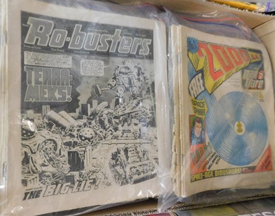 Lot 102 - Box: good quantity 2000 AD, Star Lord, Tornado...