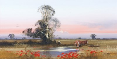 Lot 69 - John Horsewell (British, b. 1956), Sunset...
