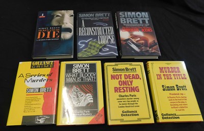 Lot 114 - SIMON BRETT: 7 titles: all pub London, Victor...