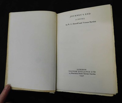 Lot 117 - R C SHERRIFF & VERNON BARTLETT: JOURNEYS END,...