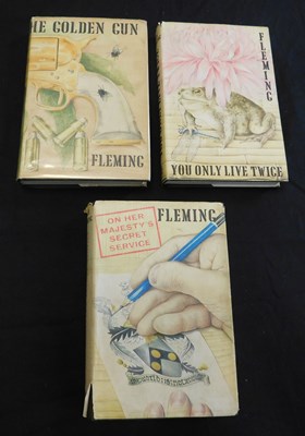 Lot 119 - IAN FLEMING: 3 titles: ON HER MAJESTY'S SECRET...