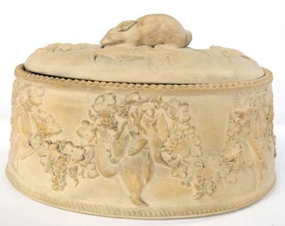 Lot 267 - A 19th Century Wedgwood cane ware tureen and...