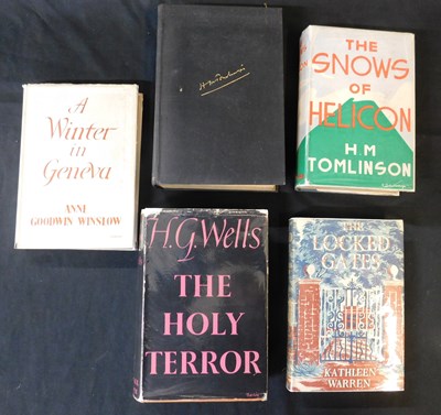 Lot 116 - HENRY MAJOR TOMLINSON: 2 titles: ALL OUR...