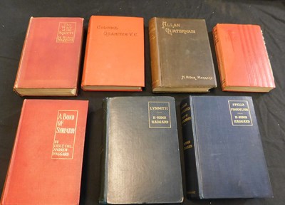 Lot 140 - SIR HENRY RIDER-HAGGARD: 6 titles: ALLAN...