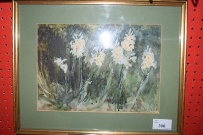 Lot 306 - GEOFFREY BIRKBECK, STUDY OF LILIES,...