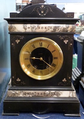 Lot 312 - A late 19th Century Victorian slate bracket...