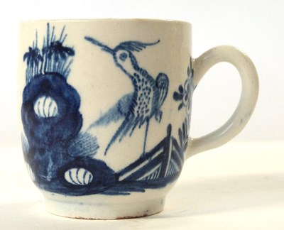 Lot 342 - Further Bow porcelain cup circa 1760 decorated...