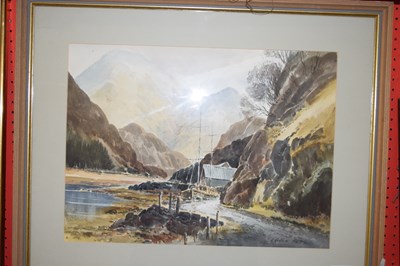 Lot 315 - E GRIEG HALL, KINLOCH, WATERCOLOUR, F/G, 68CM...
