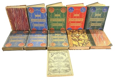 Lot 74 - THE SPORTING MIRROR. Complete run of 60 issues...