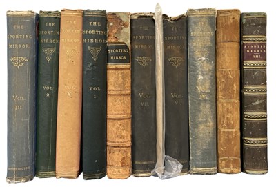 Lot 74 - THE SPORTING MIRROR. Complete run of 60 issues...