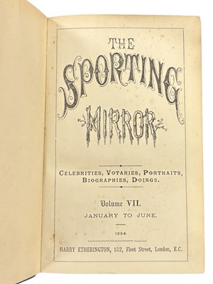 Lot 74 - THE SPORTING MIRROR. Complete run of 60 issues...