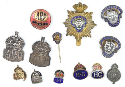 Lot 44 - Quantity of ARP, Home Guard and British Legion...