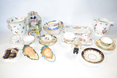 Lot 396 - Quantity of English ceramics including...