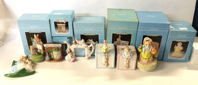 Lot 397 - Quantity of boxed Beatrix Potter figures by...