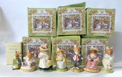 Lot 401 - Collection of Royal Doulton Bunnikins figures,...