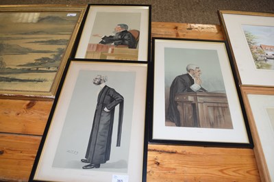 Lot 365 - VANITY FAIR SPY PRINTS, 'A SPORTING LAWYER',...