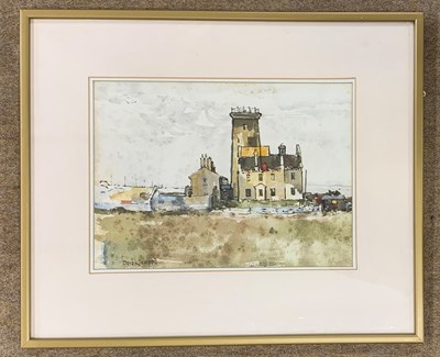 Lot 130 - Derek Inwood (1925-2012) "Lighthouse on...