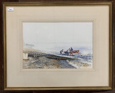 Lot 173 - Martin Sexton (British, b.1941) "Fishing Boat,...