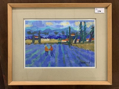 Lot 176 - Derek Inwood (1925-2012), "Lavender Field,...