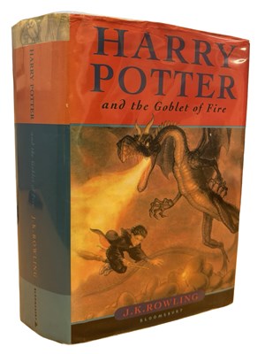 Lot 389 - J K ROWLING: HARRY POTTER AND THE GOBLET OF...